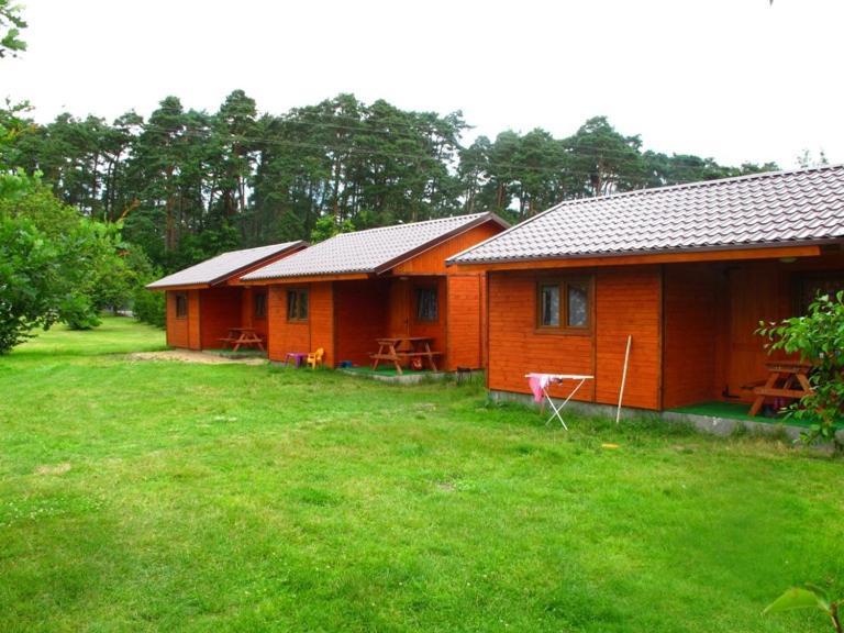 Domki Pod Zlotym Debem Kąty Rybackie Exterior foto